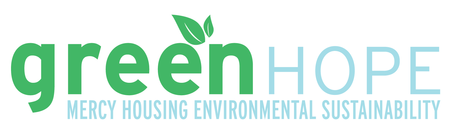 Green Hope logo Mercy Housing sustainability program