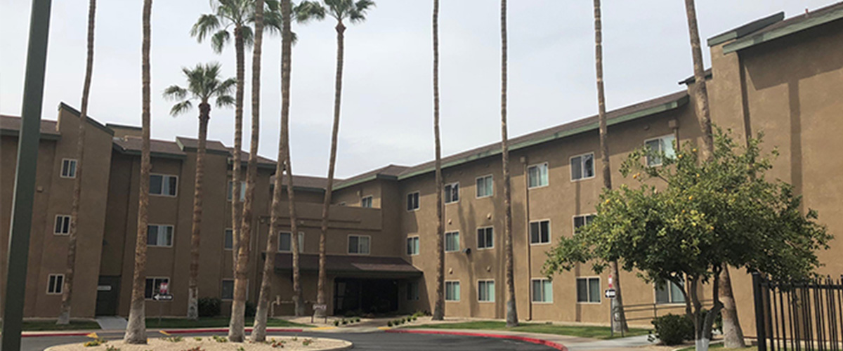 Building exterior at Lemon Grove