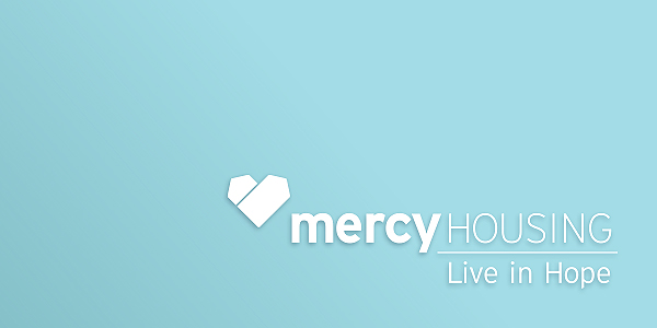 Mercy Housing logo with tagline 'Live in Hope'