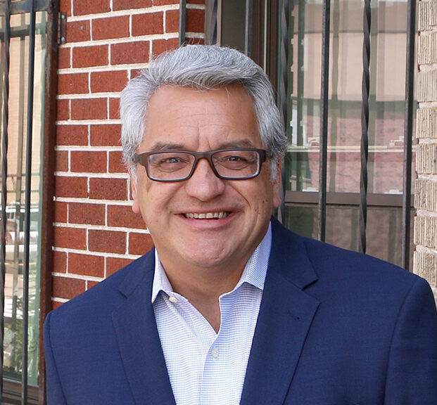 A photo of CEO and President Ismael Guerrero.
