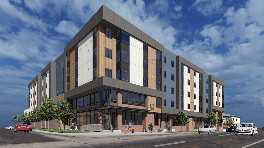 Rendering of The Rose on Colfax