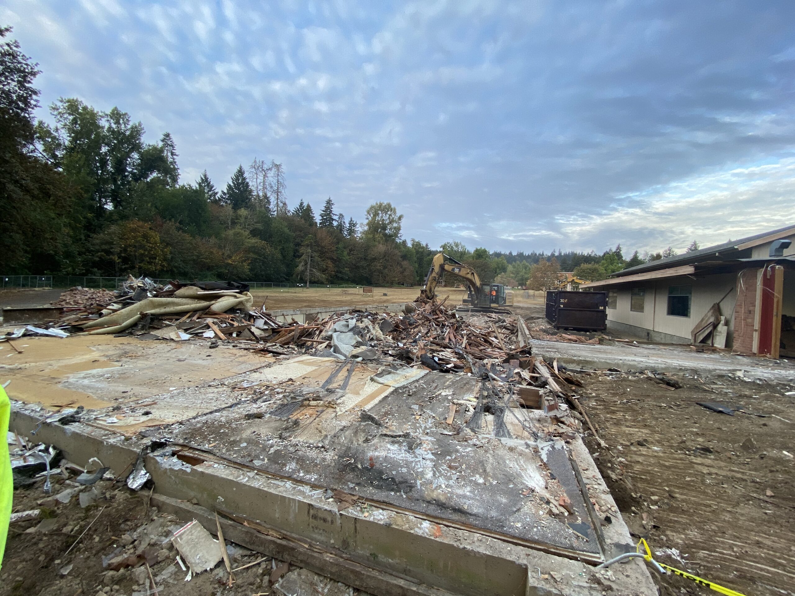 Demolition Progress, October 2022