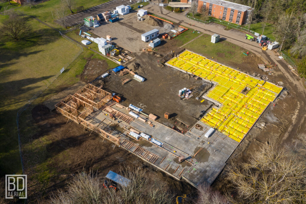 Marylhurst Commons Construction Progress, February 12, 2023