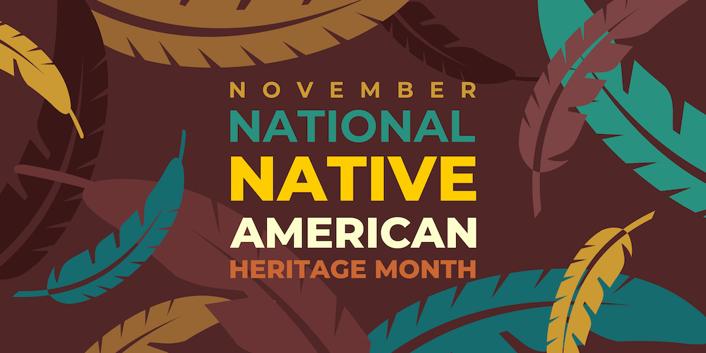 Native American History Month Logo