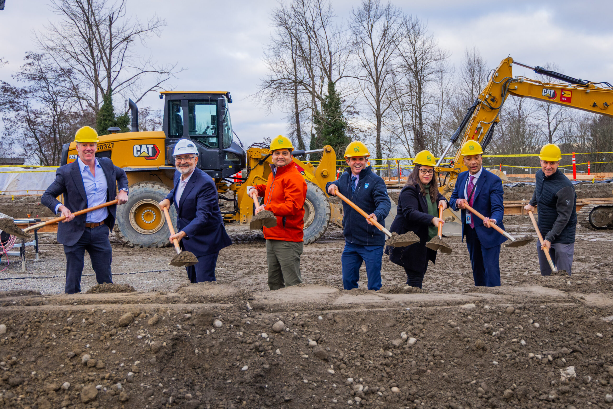 Breaking ground at 35th & Pacific