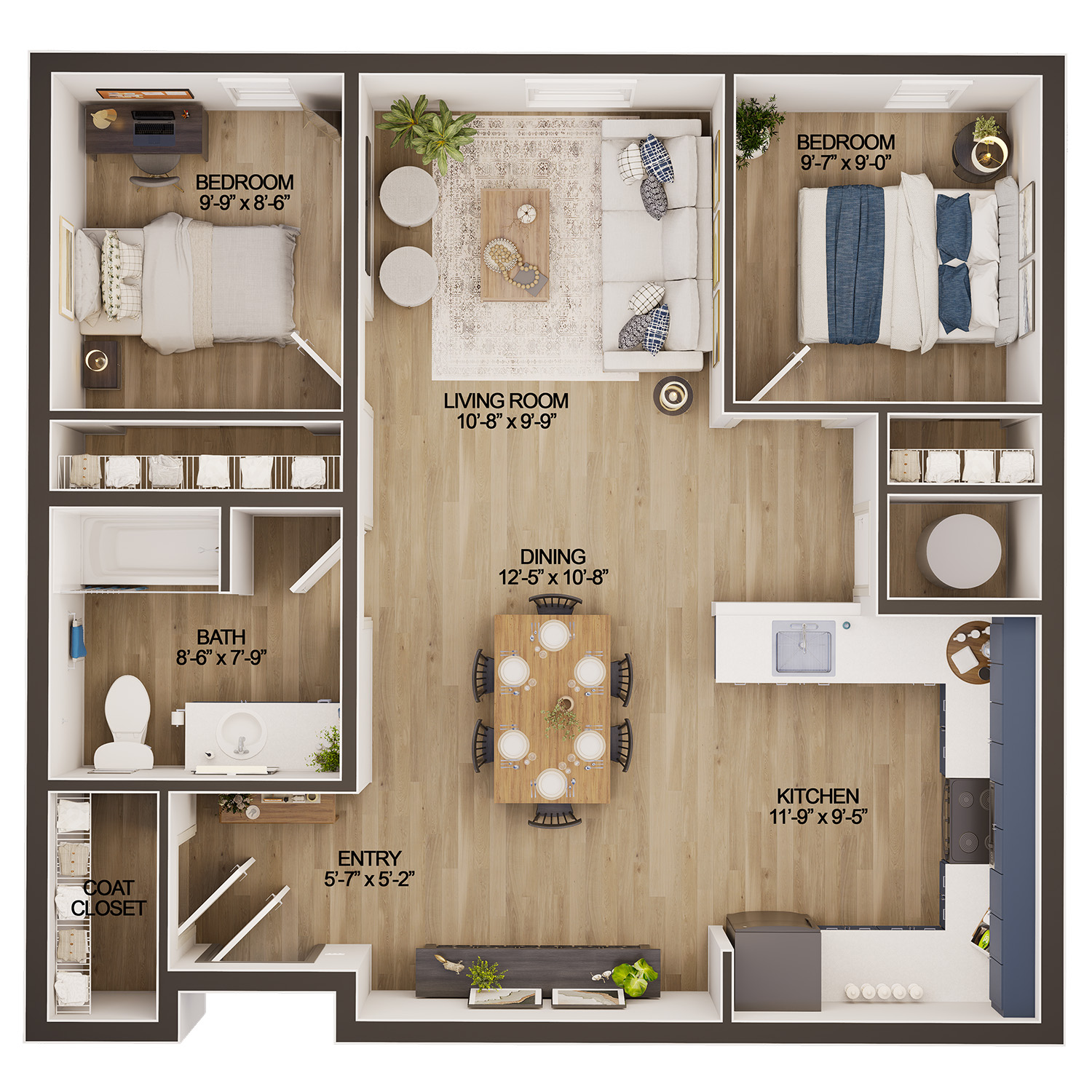 Two-Bedroom
