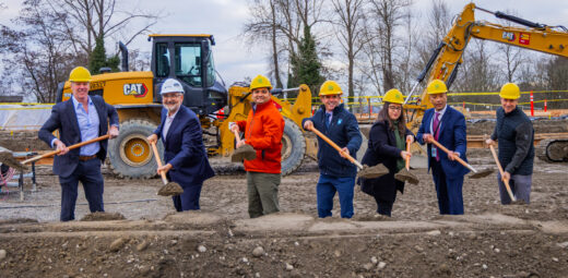 Breaking ground at 35th & Pacific