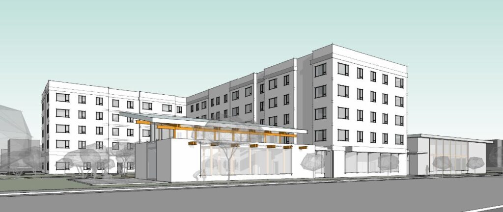 The Northern on Pac Ave rendering