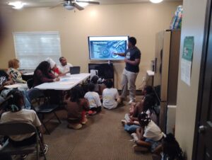 Malik presents his second place presentation Apex Shift