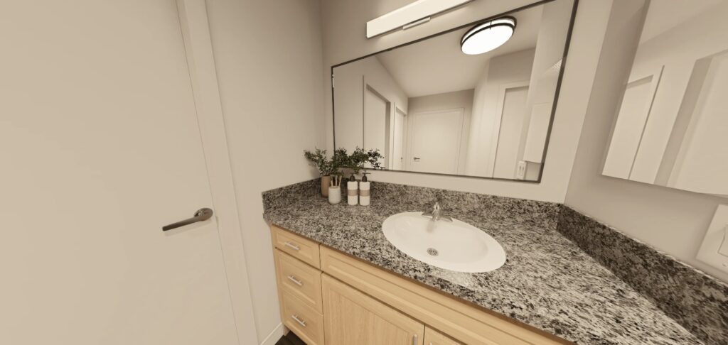 Bathroom Sink El Dorado Three Bedroom Bathroom Sink, Bldg B