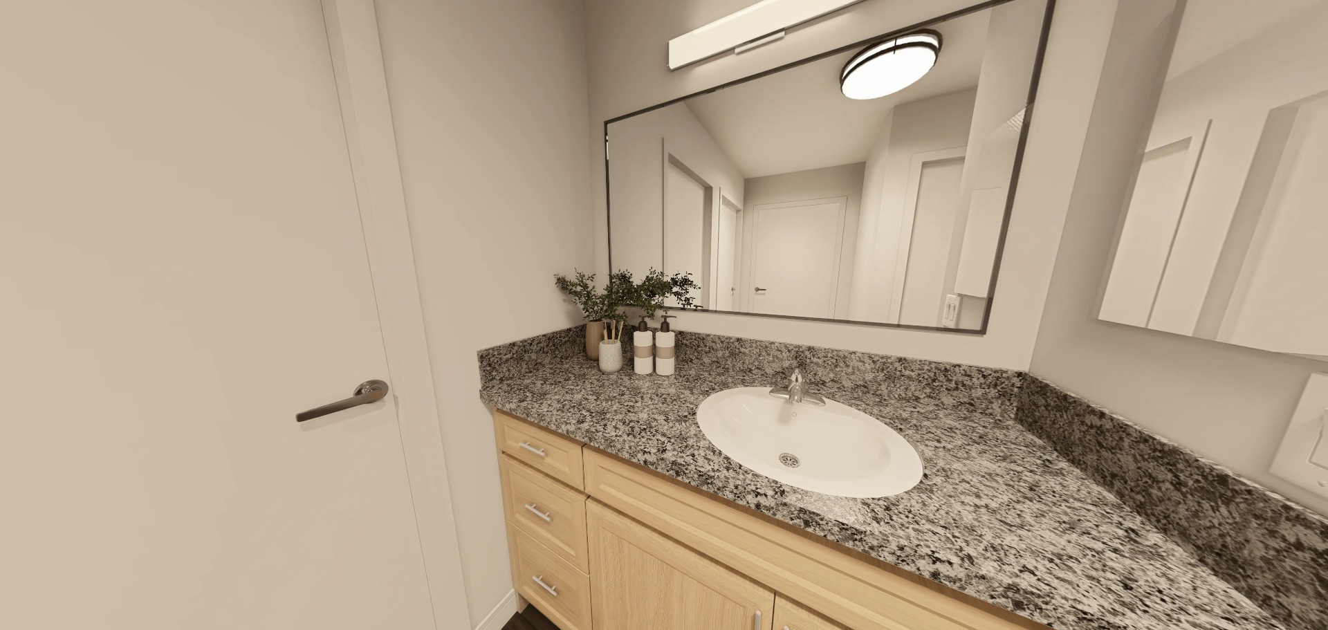 Bathroom Sink El Dorado Three Bedroom Bathroom Sink, Bldg B
