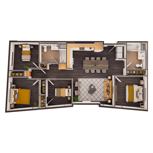 Luca Floor Plan 4b.2