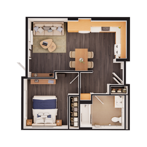 Luca Floor Plan Unit 1B.2