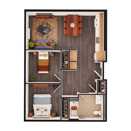Luca Floor Plan Unit 2A.1