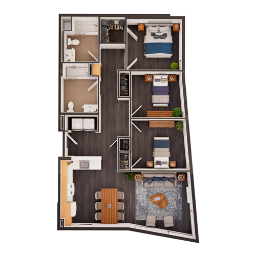 Luca Floor Plan Unit 3A.2
