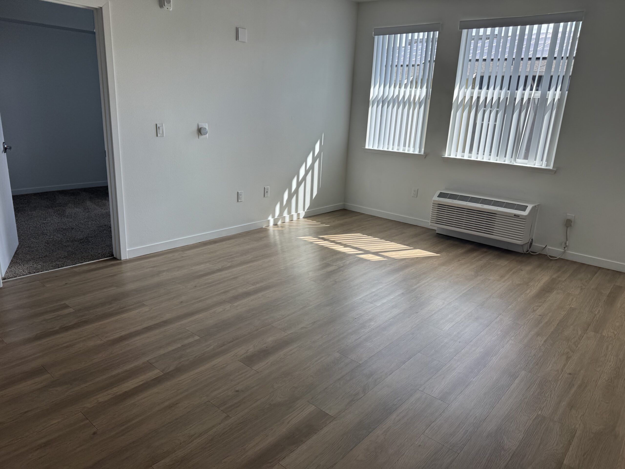 The Heights on Stockton 1-bedroom Living Room 2